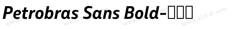 Petrobras Sans Bold字体转换 Petrobras Sans Bold字体转换